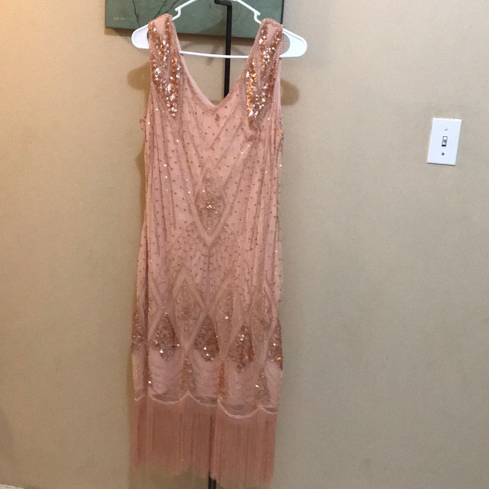 Flapper girl party dress